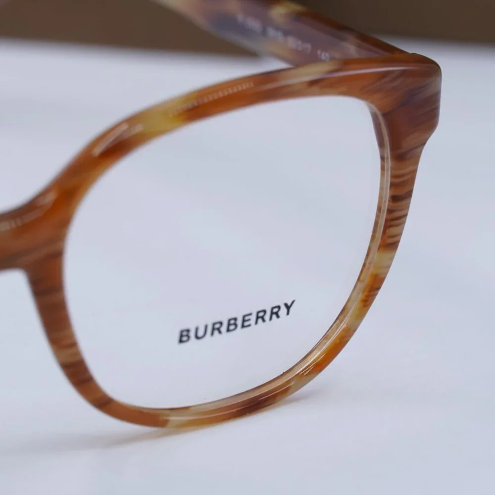 Burberry BE2332 3915 Square Eyeglasses 52mm - Spotted Havana - Picture 3 of 11